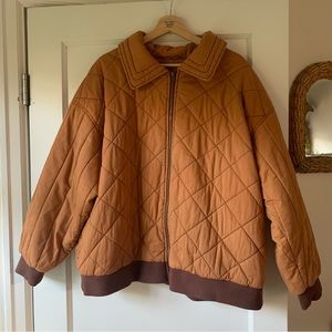 Quilted Tawny Jacket